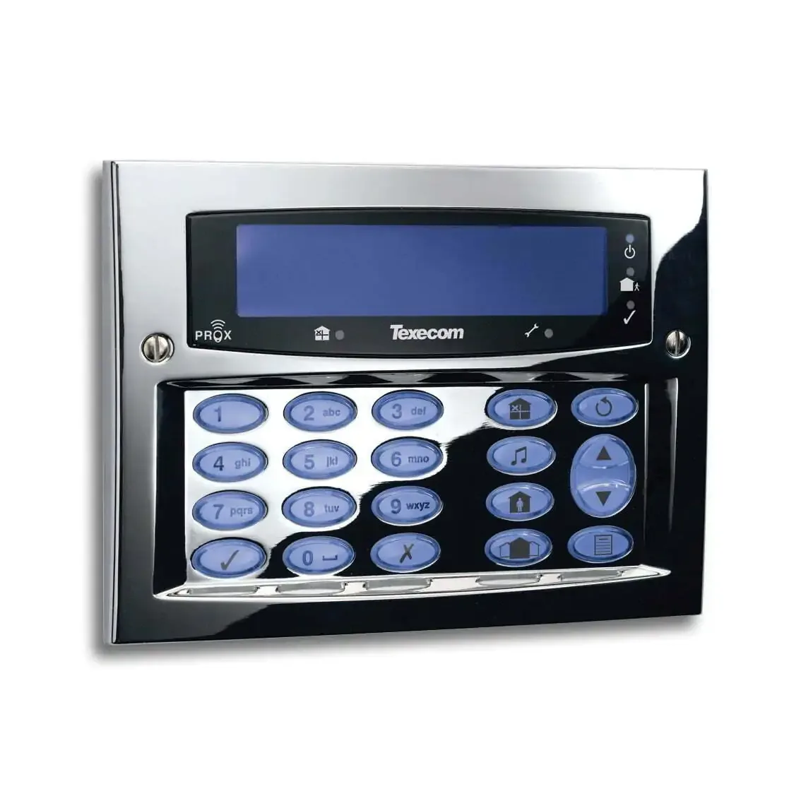 Intruder alarm keypad
