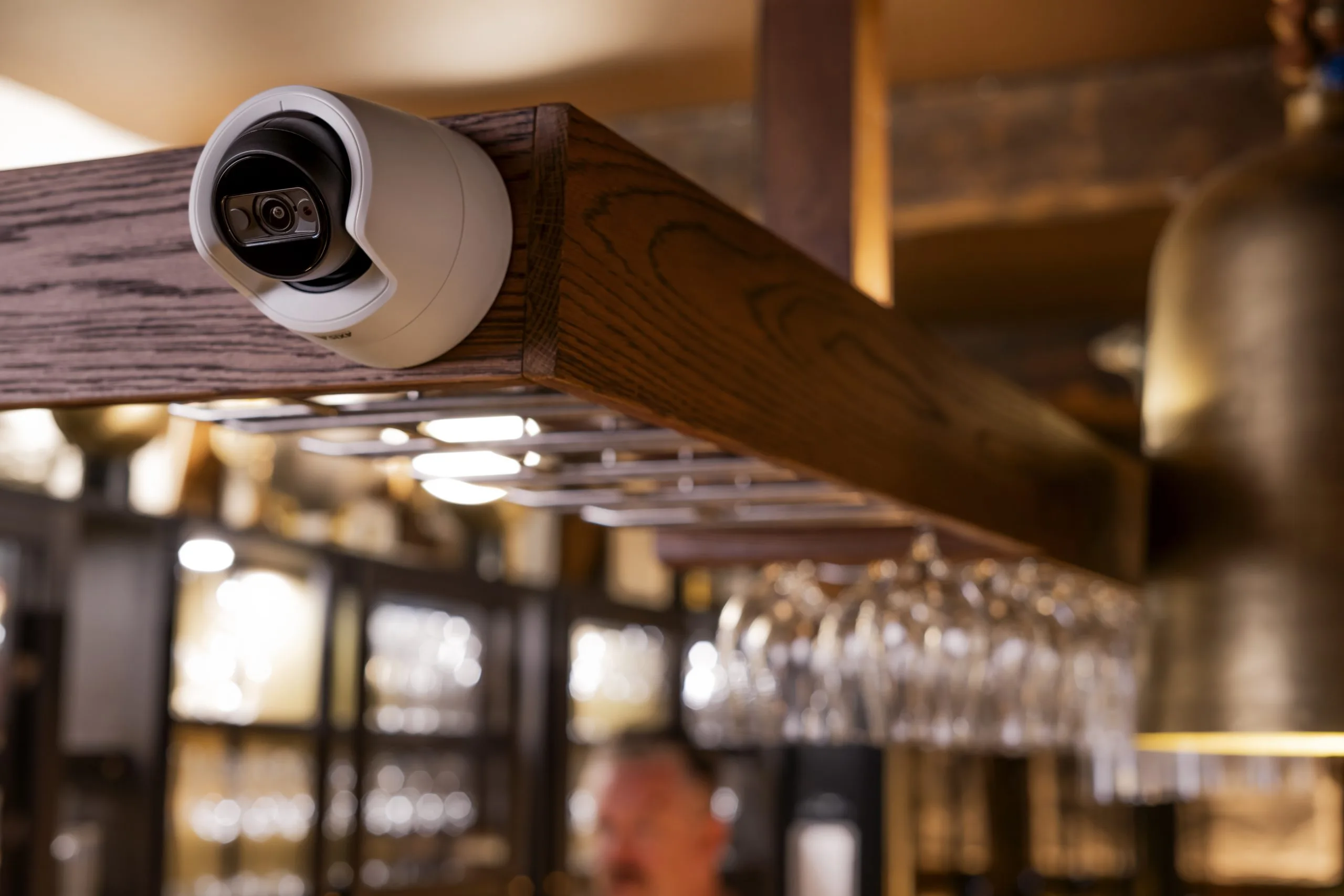 CCTV system installed in bar and restaurant